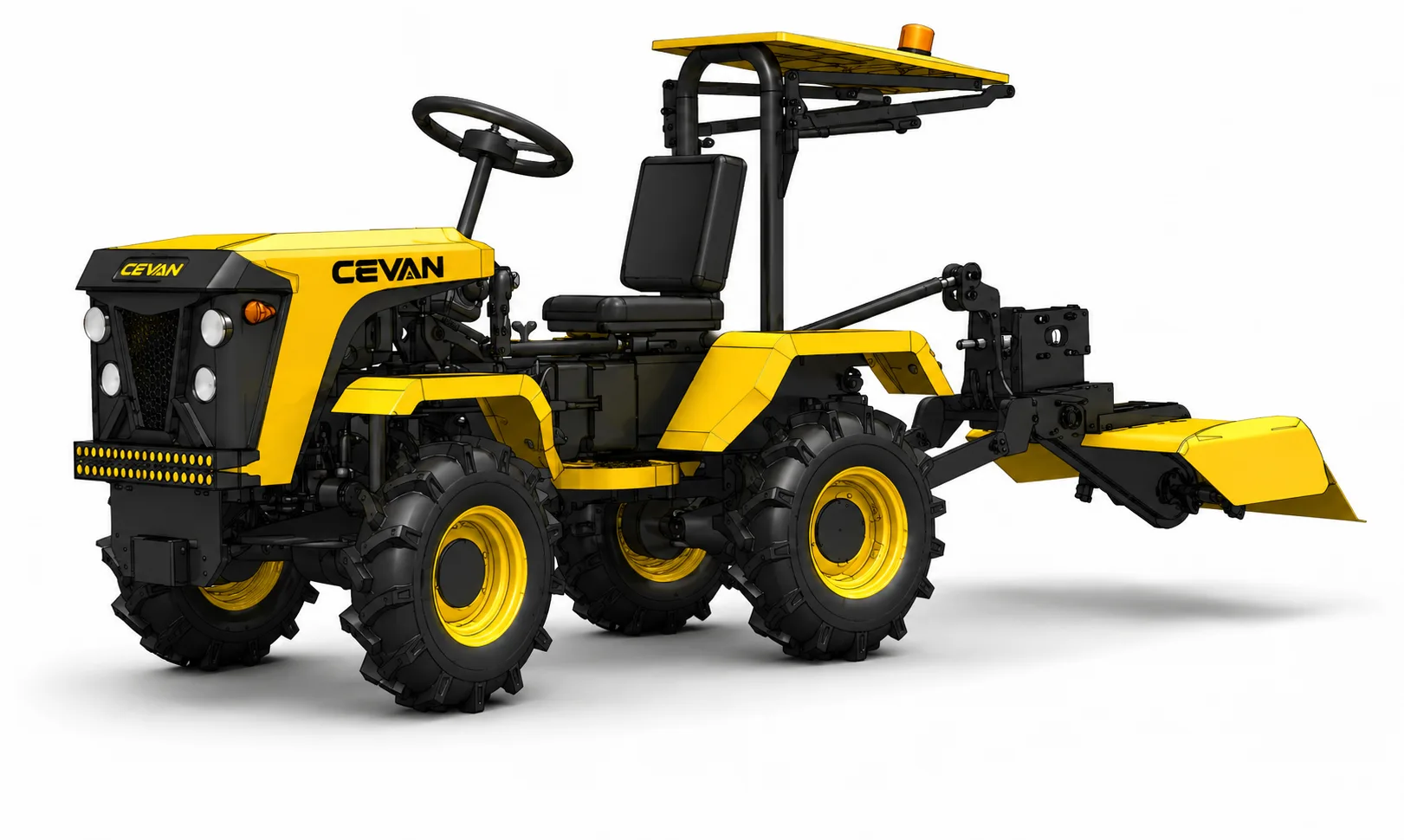 18 HP Gasoline Mini Tractor Platform