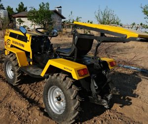 CEVAN C240G 24 HP Benzinli Belden Kırmalı Mini Traktör