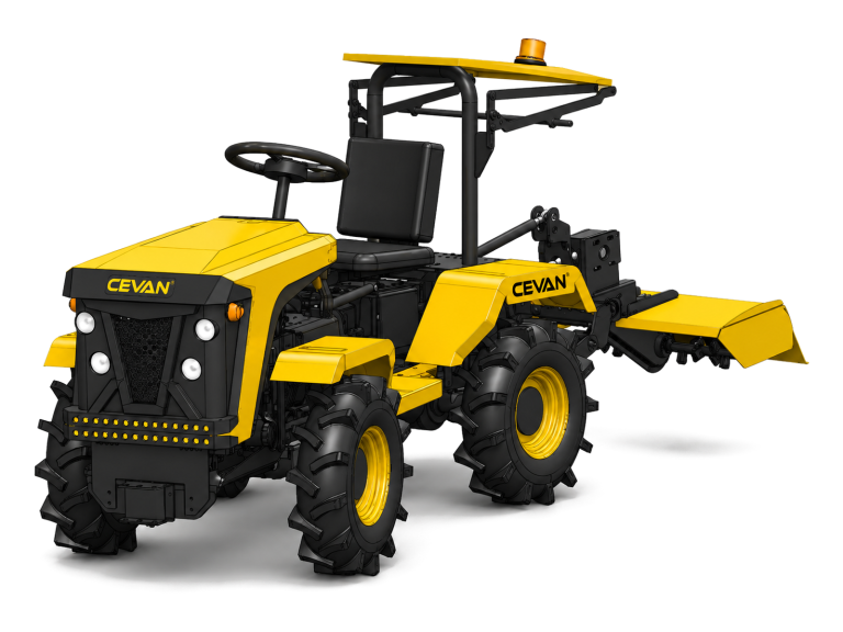 CEVAN C270D Belden Kırmalı Mini Traktör